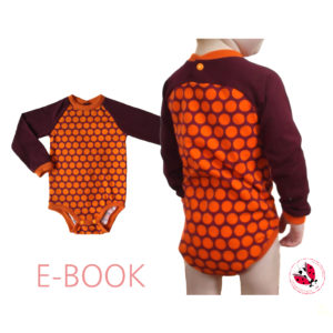 "Smartie" Raglan-Body Gr. 56-98  - auch mit Beamerdatei