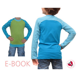 "Smart-Shirt" Raglan-Longsleeve Gr. 92-164 - auch mit Beamerdatei