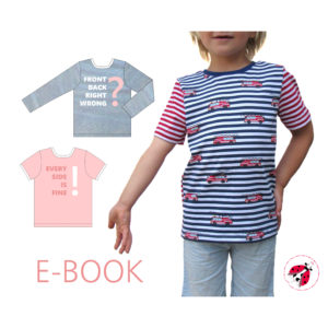 "Turnado" Wende-Shirt Gr. 92-164 - auch mit Beamerdatei